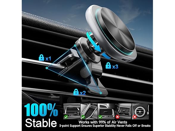 Likzest MagSafe Car Mount Charger - Gallery 5