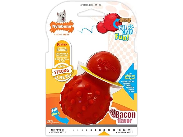 Nylabone Treatin' Cone Strong Stuffable Chew toy