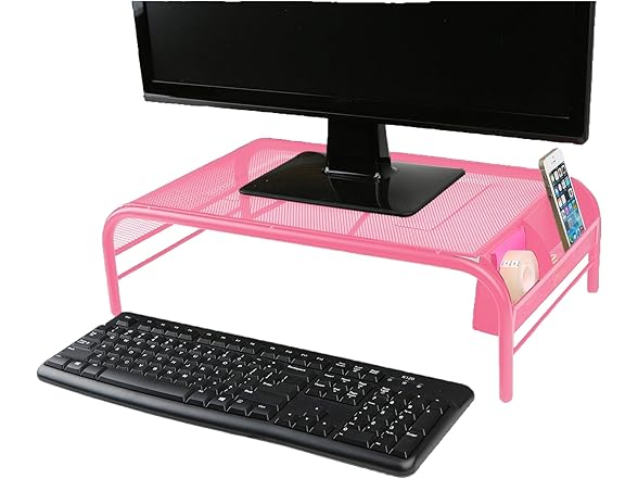 Mind Reader Monitor Stand, 22lb. Capacity