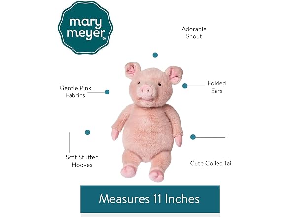 Mary Meyer Stuffed Animal FabFuzz Plush Soft Toy, 11-Inches