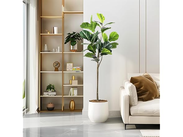 VEVOR Artificial Fiddle Leaf Fig Tree