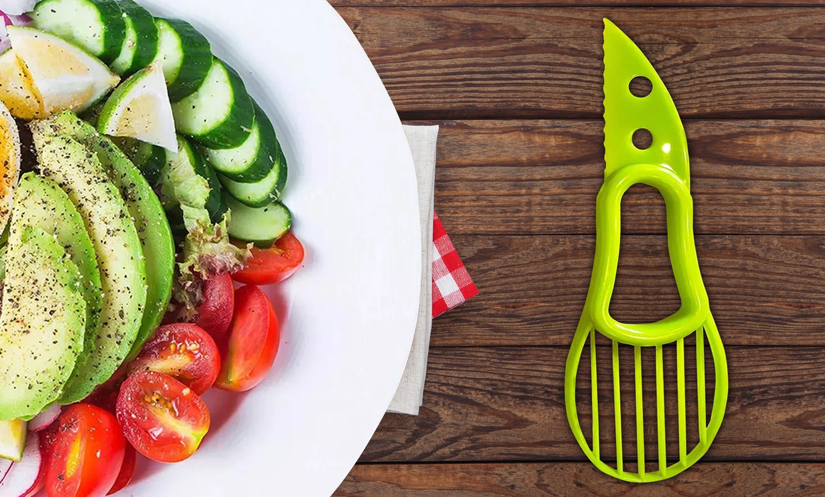 2pk Complete Avocado Slicer - Gallery 15
