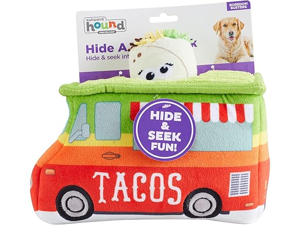 Outward Hound Hide A Taco Dog Toy Puzzle