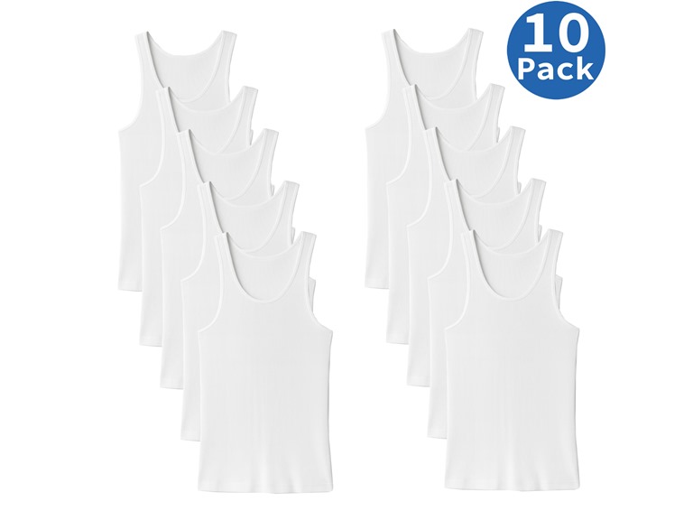 BLU ROCK WC-----(Men's 10-Pack) / MAU-900 / WH-WH / S