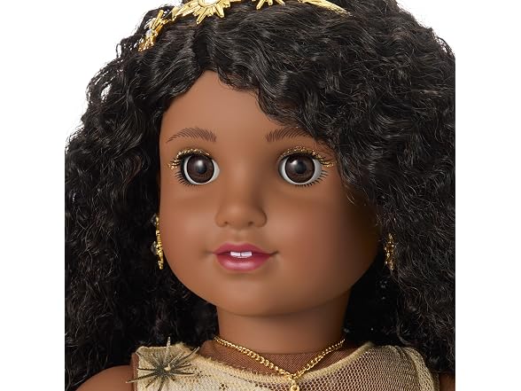 American Girl 2025 Glimmering Gold Holiday Collector Doll