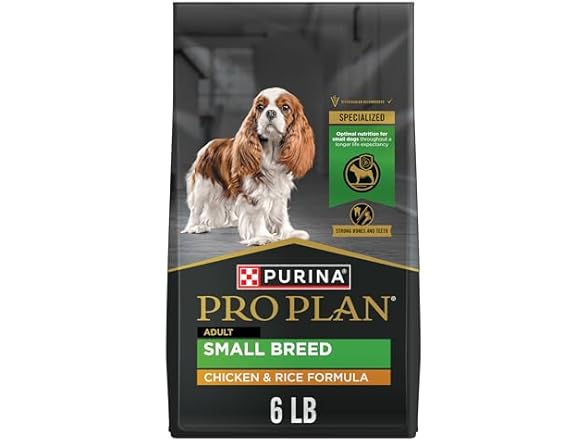 Purina Pro Plan Small Breed Dry Dog Food 6 lb.