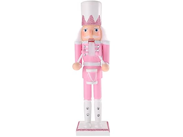 ABOOFAN Nutcracker Figurine Wooden Scottish Soldier Beat