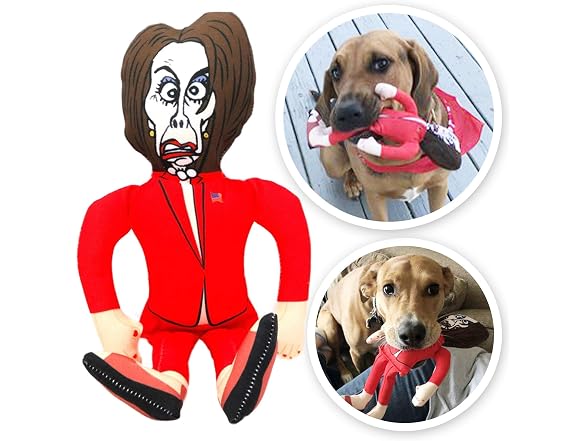 Republican Dogs Nancy Pelosi Novelty Dog Chew
