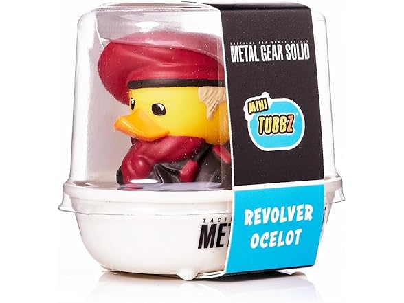 TUBBZ Revolver Ocelot Rubber Duck