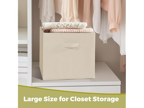 STORAGEIDEAS 11x11 Storage Bins, Set of