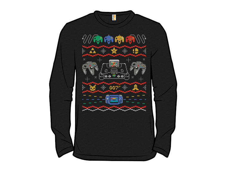 Ugly Gaming Sweater 64