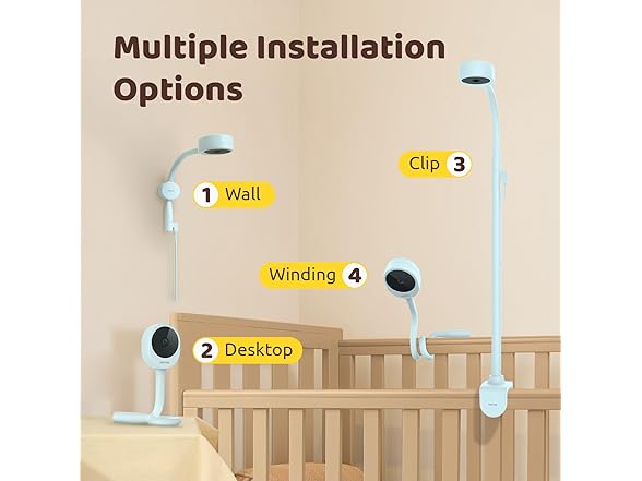 NETVUE Peekababy Baby Camera
