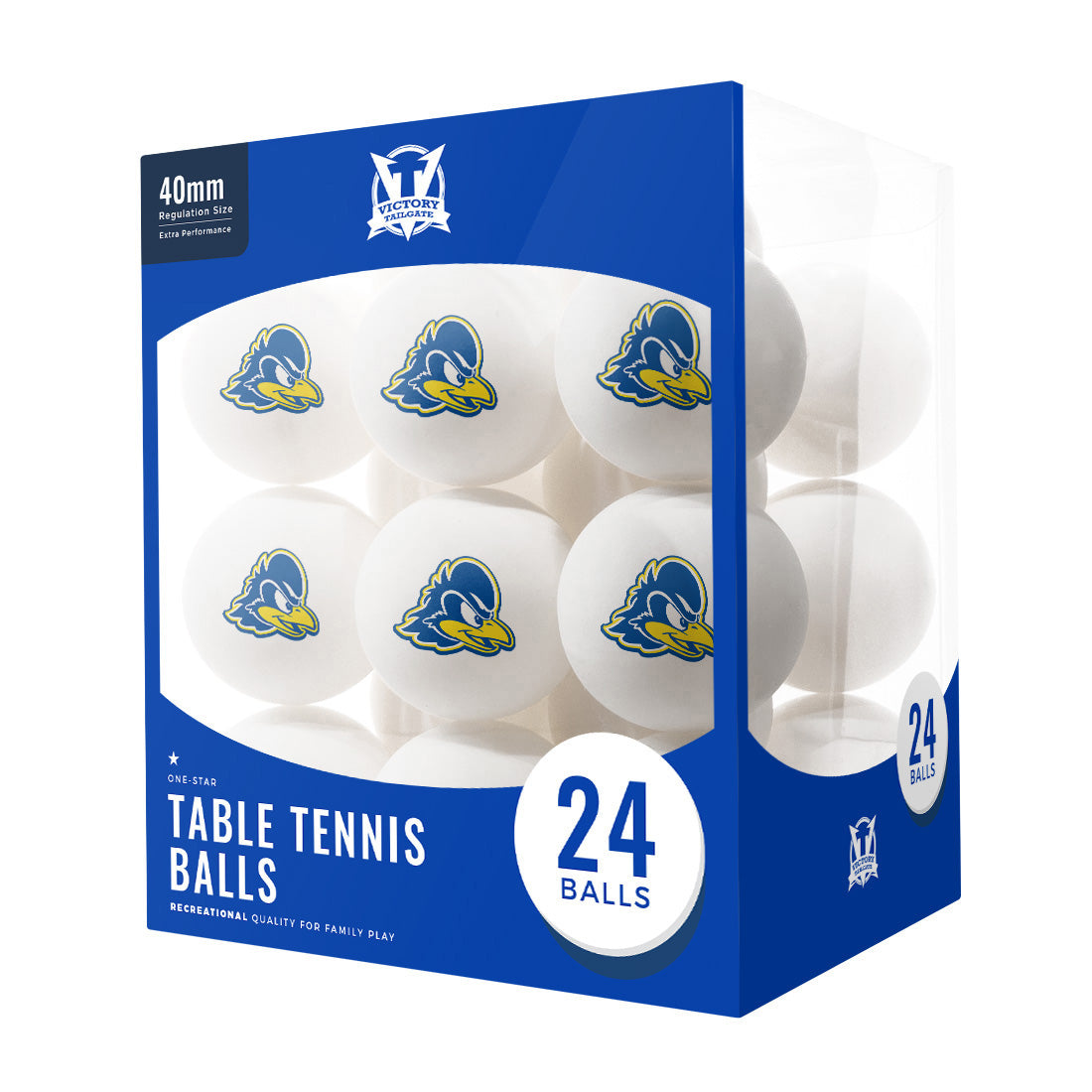 College Team Ping Pong Balls 24-Pack - Gallery 42