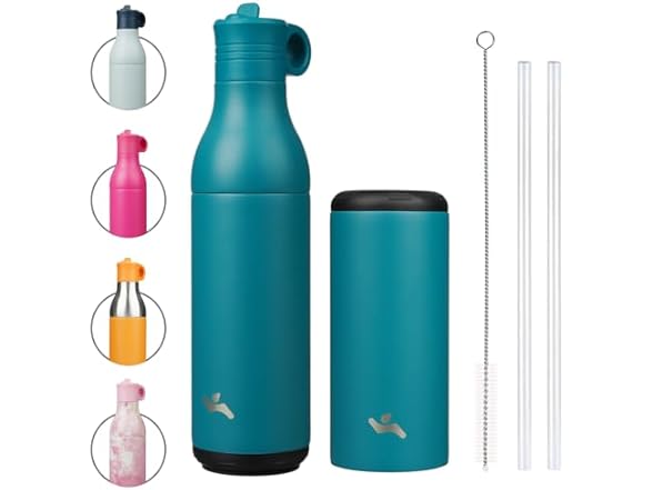 SS Water Bottle with Straw, Firmament
