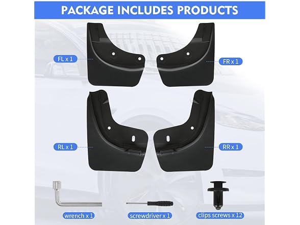SIGLIN Model Y Mud Flaps