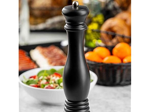 TableCraft 12858 Black Pepper Mill