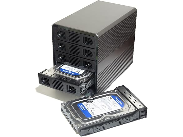 IO CREST 5-Bay USB Type-C Hard Drive Enclosure