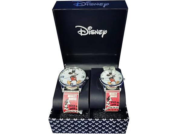 Disney Mickey Mouse His & Her Watch Set