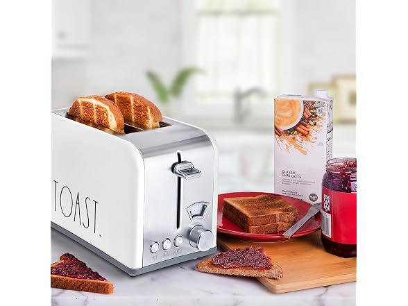 Stainless Steel 2 Slice Square Toaster
