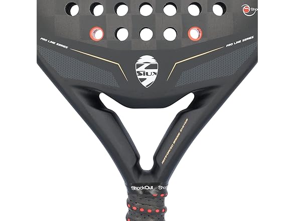 Siux Black Carbon 24K 2022 Padel Racket