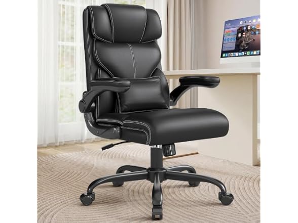 Box DesignLab Flip-Arm Executive Chair