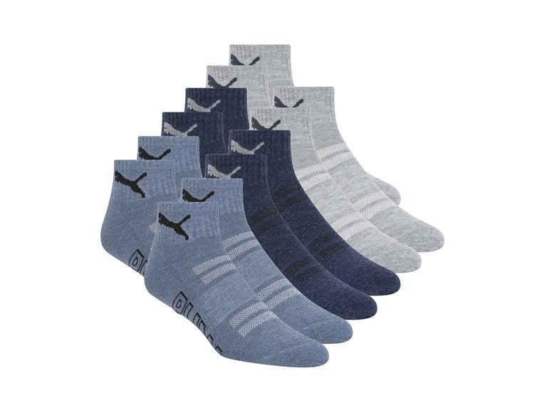 PUMA Men's 12-Pairs Quarter Crew Socks - Gallery 18