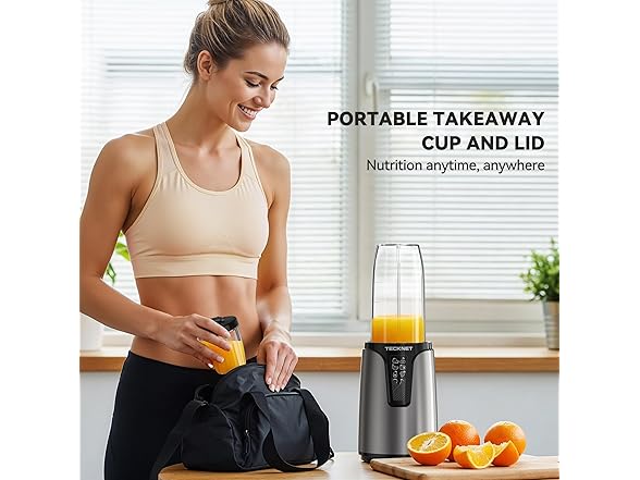 TECKNET BC1918625080009 Bullet Blender for Smoothies