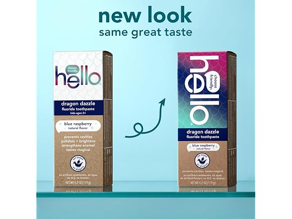 hello | Dragon Dazzle Fluoride 3 Pack