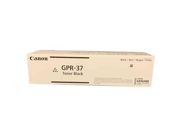Canon Gpr-37 Black Toner Cartridge For Use In Ir Advance 8085 8095 8105