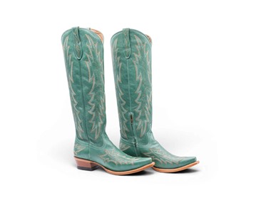 $199.99, Was $395, 49% Off! RUJO Boots The Mary Katherine (Green) dealfomo