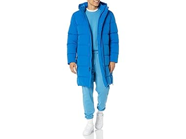 $9.99, Was $49.90, 79% Off! Men's Hooded Long Puffer (up to 6X-Large Big Tall) dealfomo