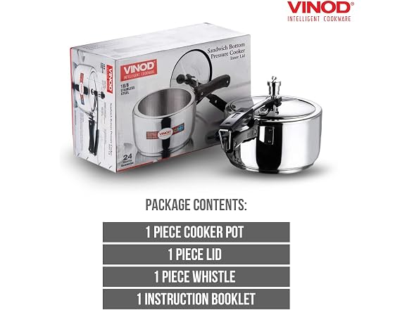 Vinod Pressure Cooker Stainless Steel – Frien