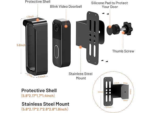Satisure Blink Doorbell Mount