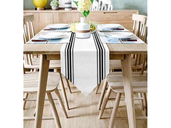Cotton and Linen Triangle Table Runners 108