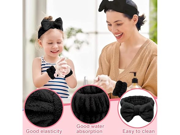 LIEWEILS Makeup headband,spa Headband