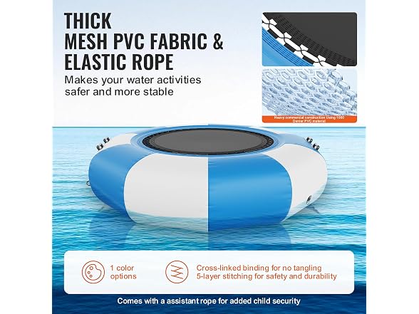 VEVOR Inflatable Water Bouncer