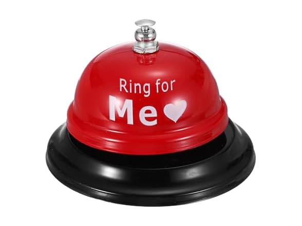 PATIKIL Desk Bell, 3.3" Service Call