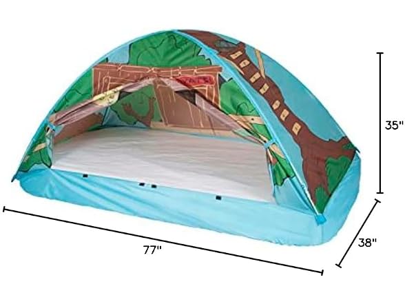 Pacific Play Tents 19790 Kids Tree House Bed Tent Playhouse
