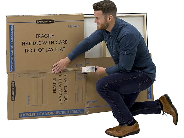 Bankers Box 3-Pack Adjustable Boxes