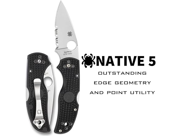 Spyderco Native 5 Pocket Knife