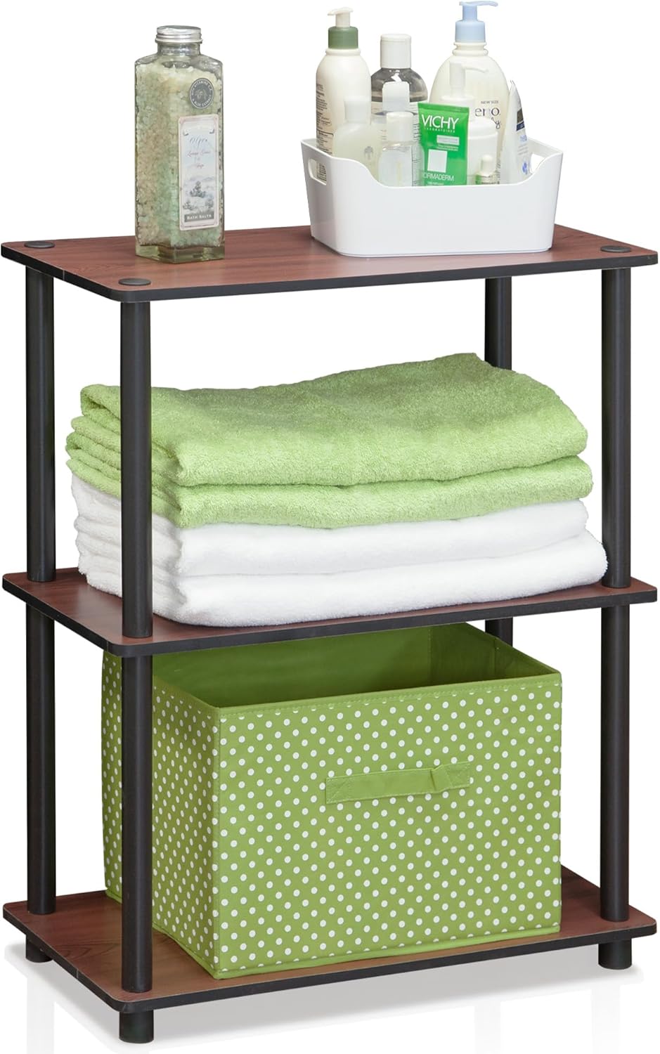 Furinno 3-Tier Turn-N-Tube Shelf Display - Gallery 7