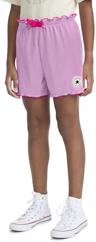 Converse Girls' Paperbag Short, Converse Beyond Pink, Medium