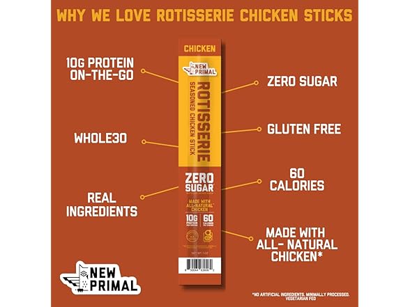 New Primal Chicken Stick 1oz