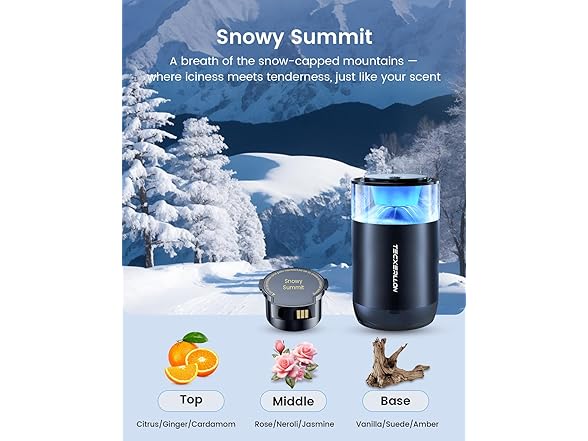 Car Diffuser with Smart Spray Modes