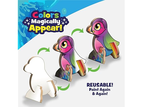 Create N Color Magic Paint with Water