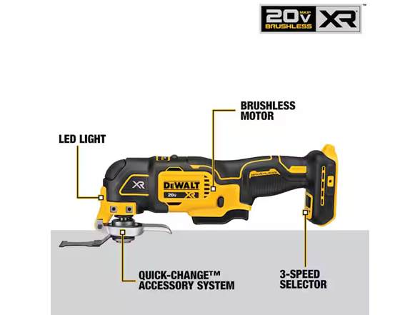 Dewalt DCK482D1M1 20V Maximum 4 Tool Combo Kit