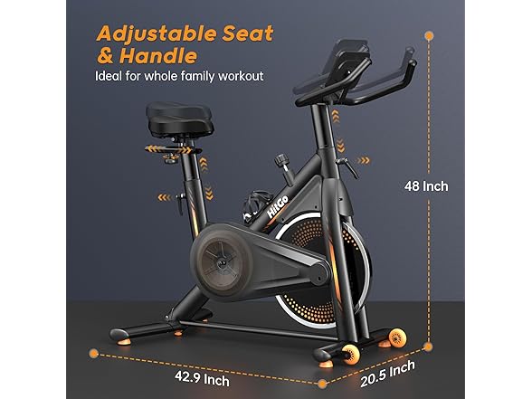 HitGo Magnetic Resistance Stationary Bike