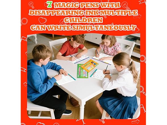 Grooved Writing Practice Books