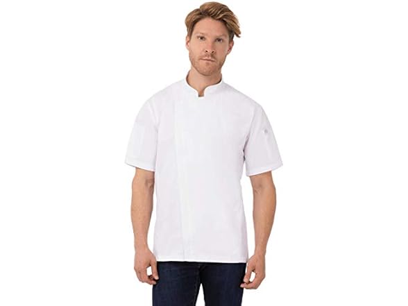 Chef Works Men's Rochester Chef Coat (L)