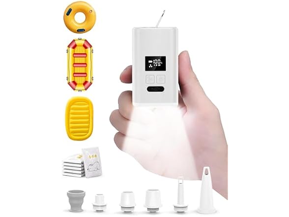 Portable Air Pump for Inflatables
